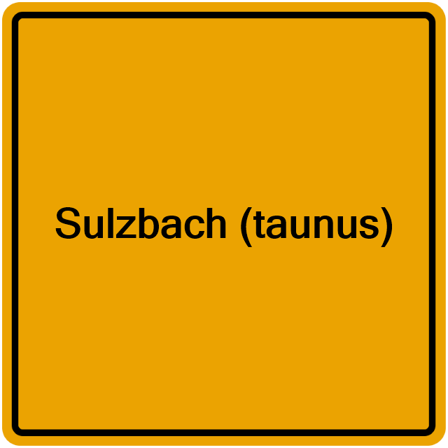 Einwohnermeldeamt24 Sulzbach (taunus)